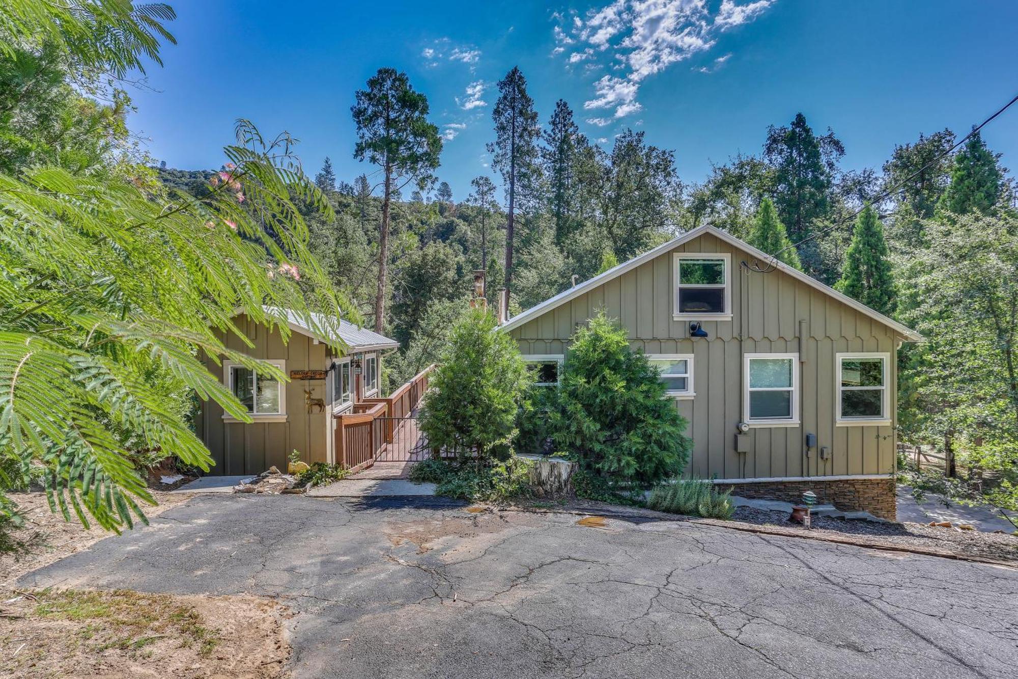 Rustic Oakhurst Retreat Less Than 4 Mi To Bass Lake! Villa Exterior photo